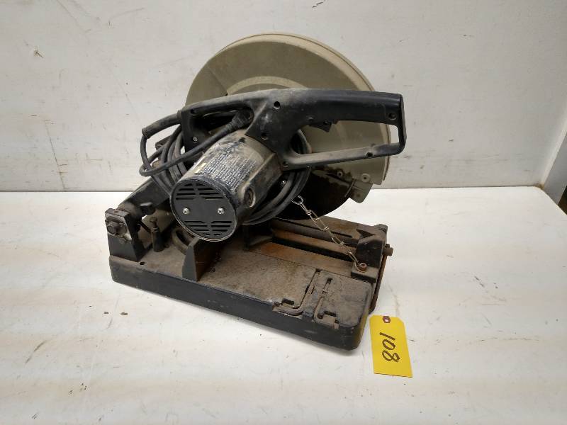 lot 108 image: Porter Cable 14 Abrasive Cut-Off S...
