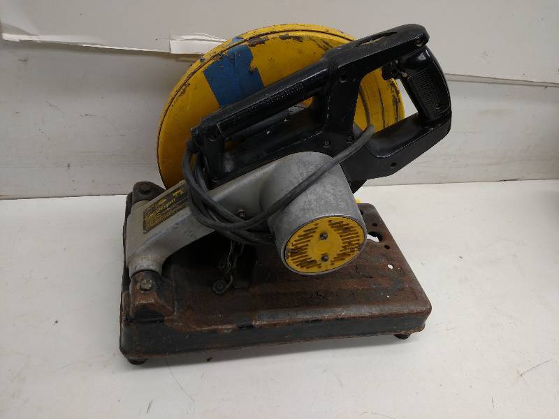 lot 109 image: Dewalt 14 Abrasive Cut-Off Saw, Wo...