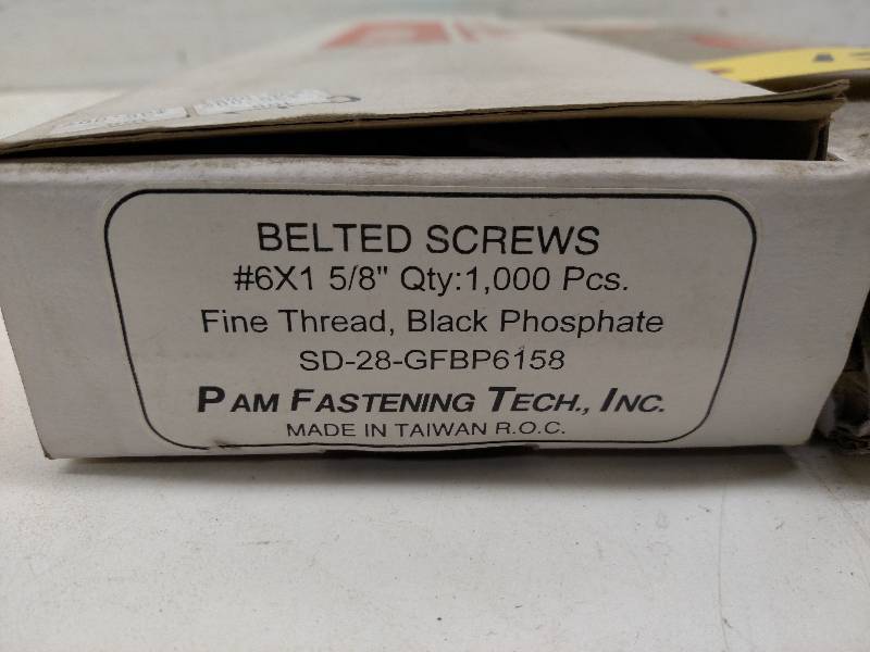 lot 150 image: Approx. (2) Boxes #6 x 1 58 Black...