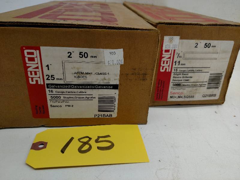lot 185 image: Approx. (2) Boxes Asstd Staples...