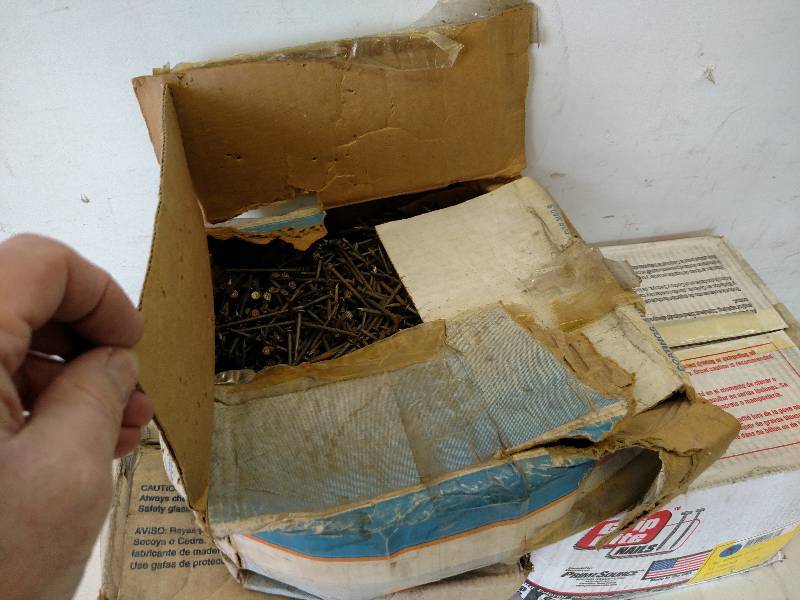 lot 226 image: Approx. (3) Boxes Asstd 8d Nails...