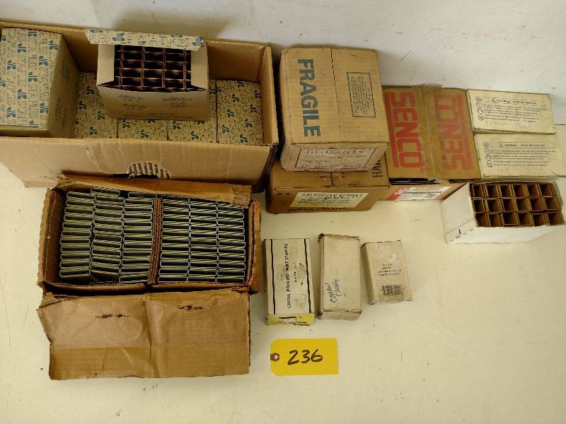 lot 236 image: Approx. (11) Boxes Asstd Staples...