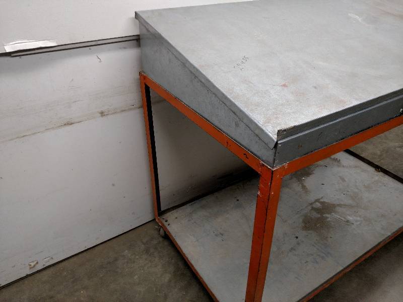 lot 20 image: Cart, 57 x 30 x 45, With Blue Print...