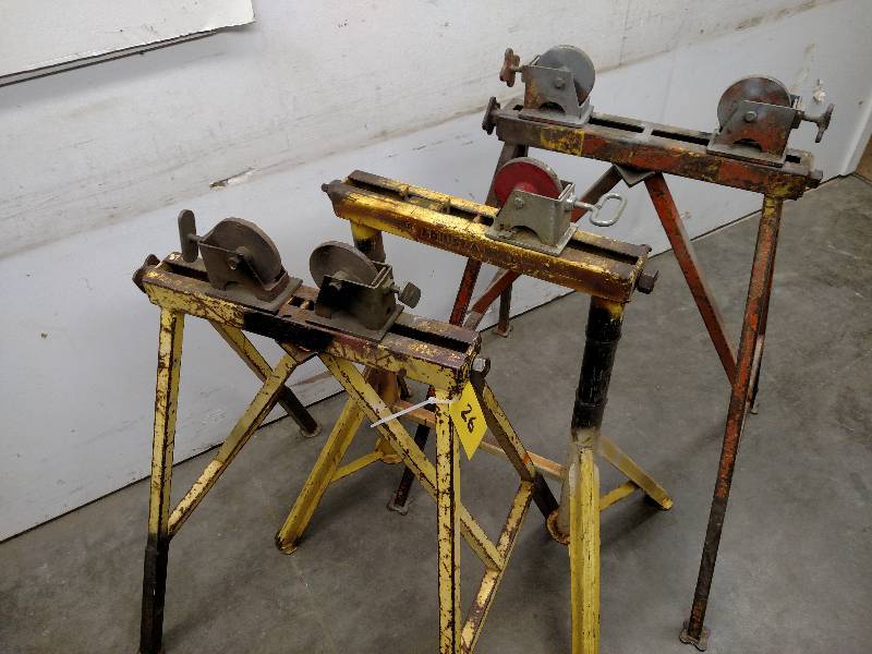 lot 26 image: (3) Asstd Height Adjust-A-Rolls...