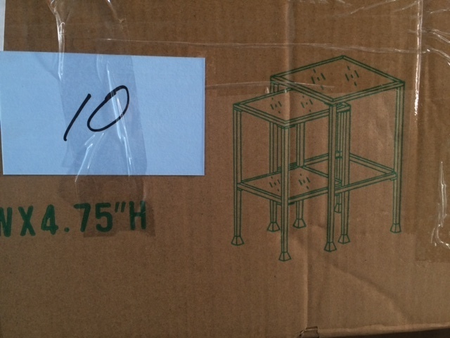 lot 10 image: Sabrina 2 Piece Nesting Table Set