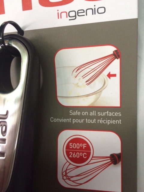 lot 29 image: 2 Pack High Temp. Good Cook Spatulas And T-fal Silicone Whisk