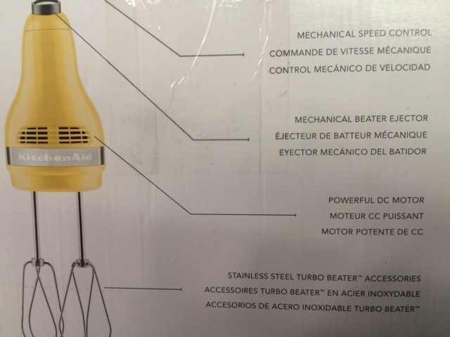 lot 35 image: Ultra Power Series KitchenAid 5 Speed Hand Mixer