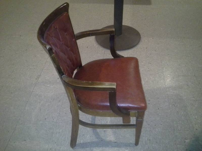 Restaurant Chairs with Arm Rests(2)