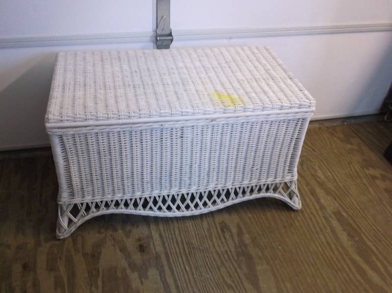Wicker Bench
