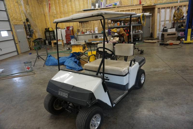 1993 EZ GO Marathon 4 Cycle Motor Golf Cart | Lakes Area Heavy ...