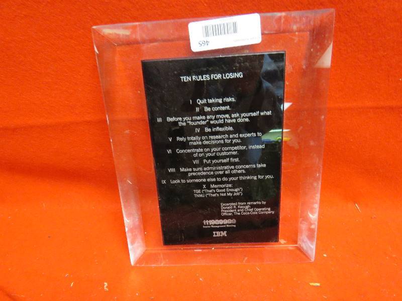 Insperational Plaque