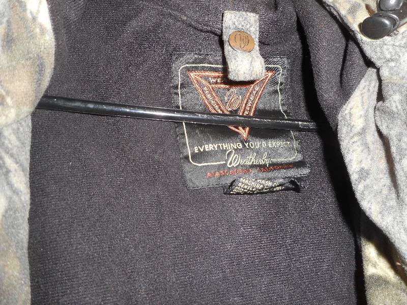 XL WEATHERBY CAMO HUNTING COAT