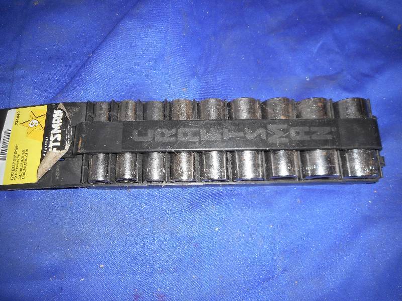 CRAFTSMAN  DEEP WELL SOCKETS