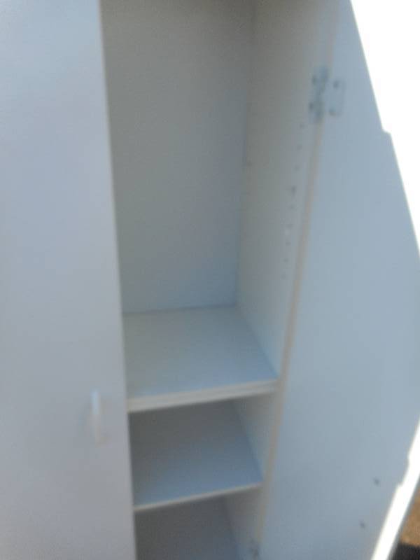 WOODEN 2 DOOR STORAGE CABNET