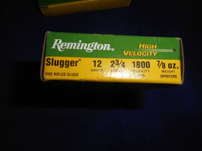 3 BOXES RIFLE SLUGS