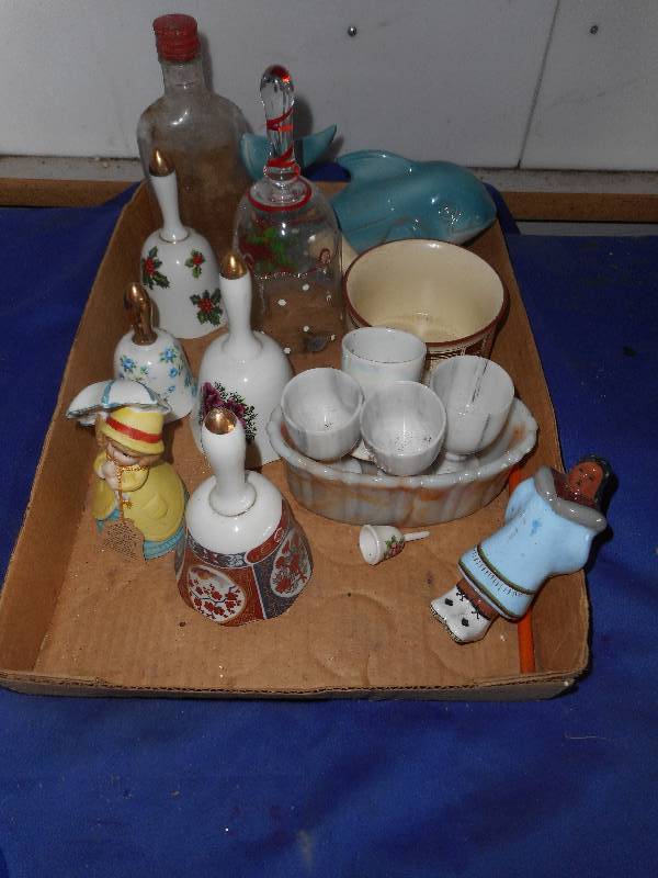 COLLECTIBLE GLASS WEAR AND BELLS