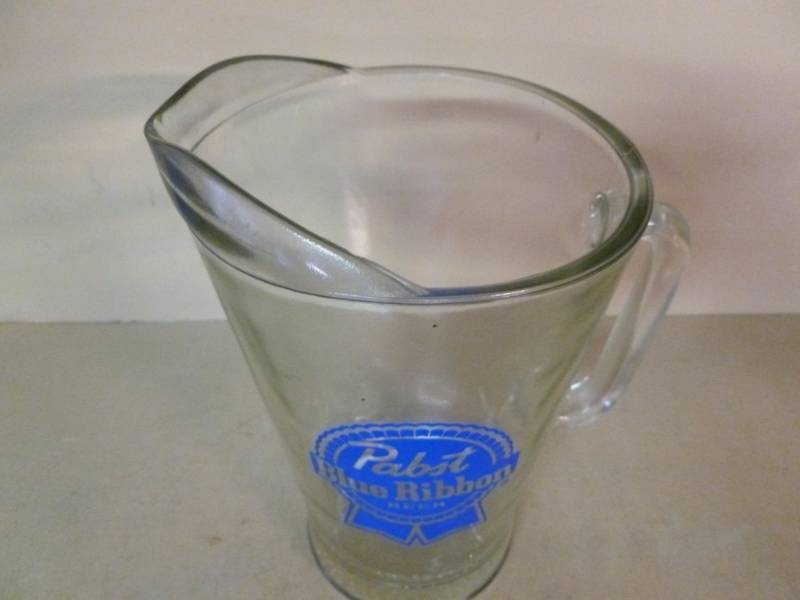 Pabst Beer Pitcher