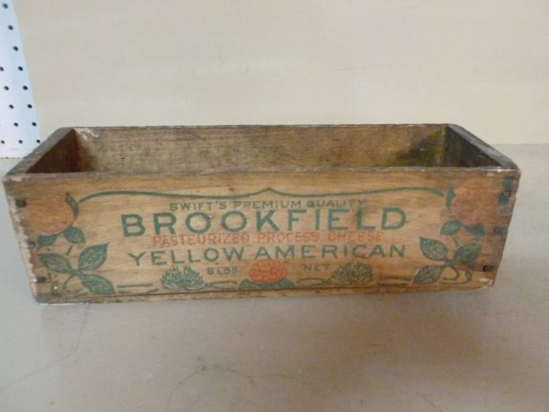 Vintage Cheese Box
