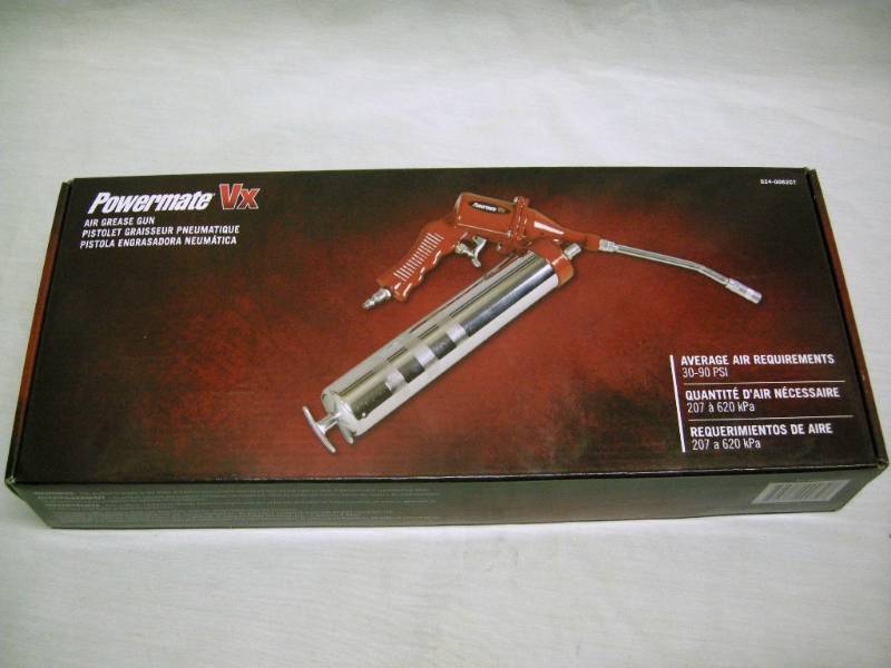 lot 13 image: PowerMate VX Air Grease Gun