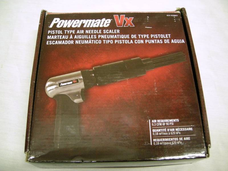lot 19 image: PowerMate VX Pistol Air Needle Scaler