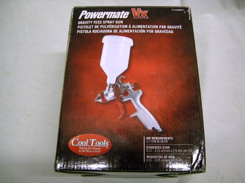 lot 22 image: PowerMate VX Gravity Feed Spray Gun