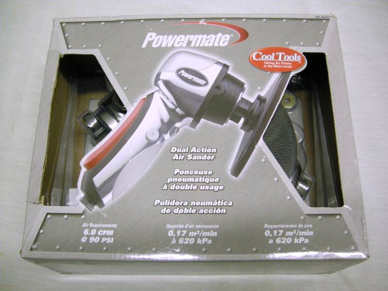 lot 40 image: PowerMate Dual Action Air Sander