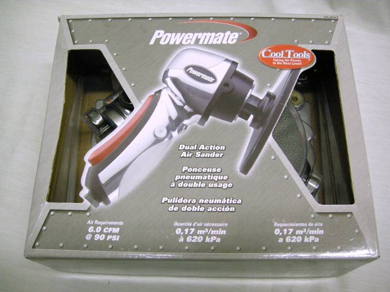lot 44 image: PowerMate Dual Action Air Sander