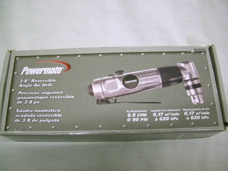lot 47 image: PowerMate 38 Reversible Angle Air Drill