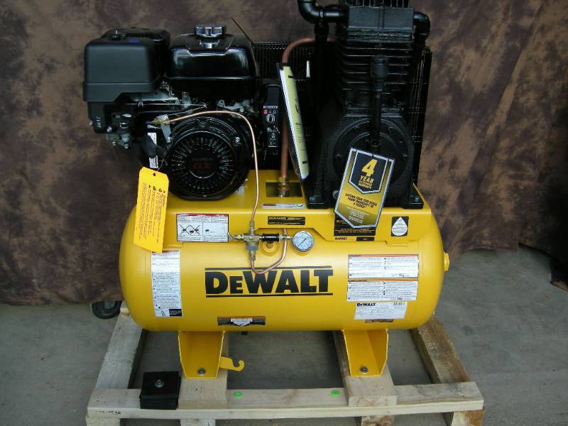 lot 4 image: DeWalt Truck Mount Air Compressor