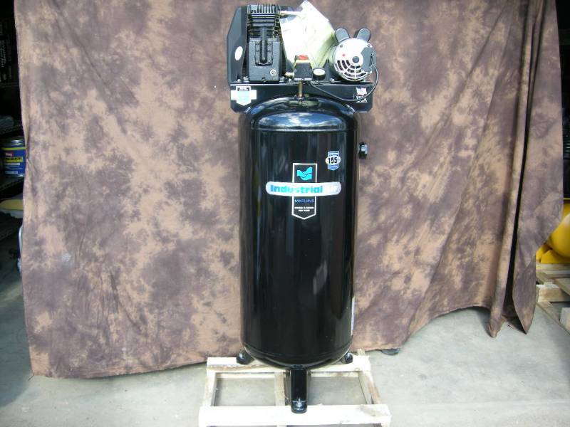 lot 59 image: Industrial Air 60 Gallon Upright Air Compressor