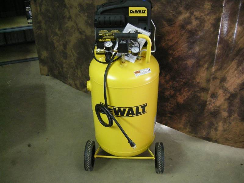lot 27 image: DeWalt Portable Air Compressor