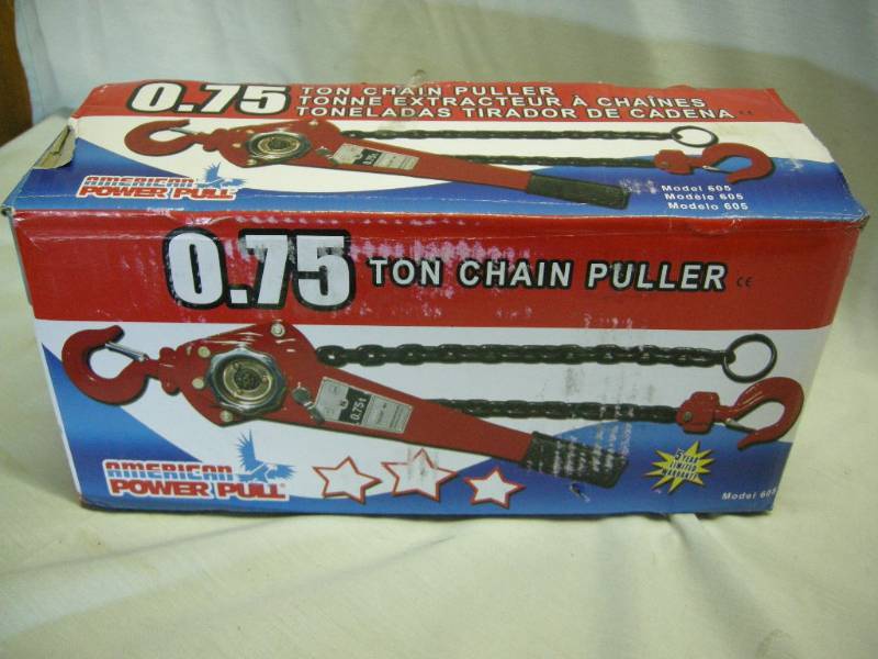 lot 82 image: 34 Ton Chain Puller