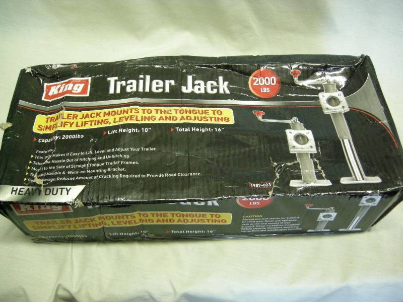 lot 88 image: King 2000lb Trailer Jack