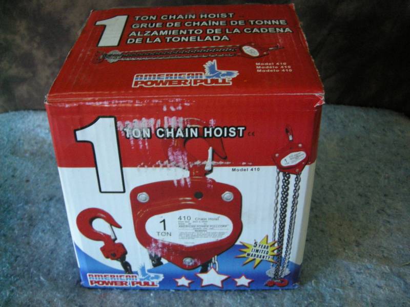 lot 96 image: 1 Ton Chain Hoist