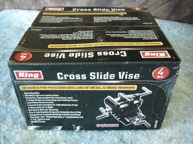 lot 101 image: King Cross Slide Vise