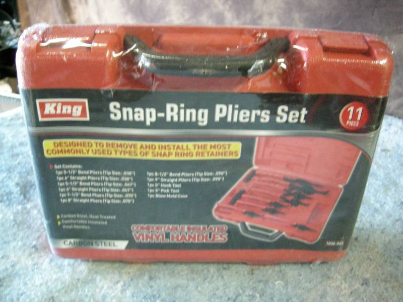 lot 103 image: King Snap-Ring Pliers Set