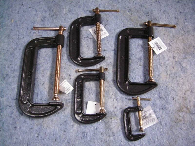 lot 135 image: C-Clamps