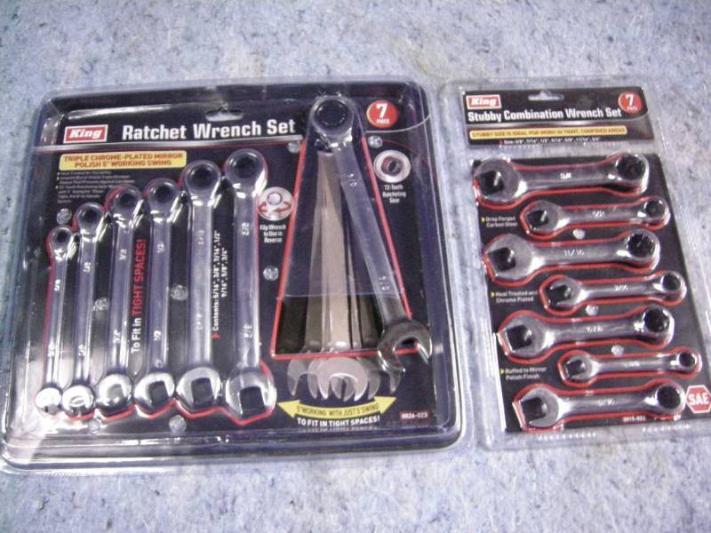lot 139 image: 2 King Wrench Sets