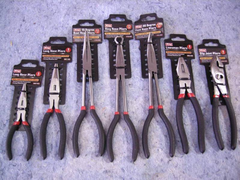 lot 141 image: Variety New Pliers