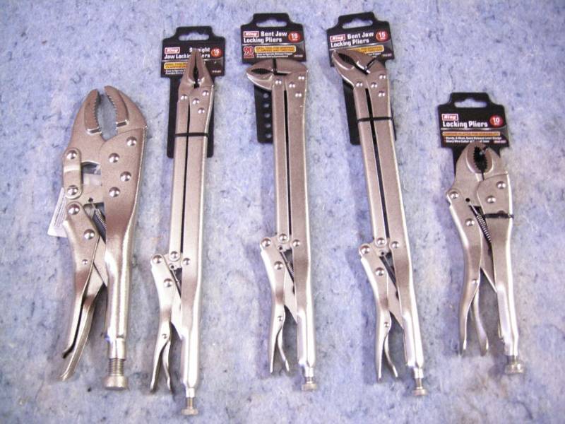 lot 151 image: New Locking Pliers