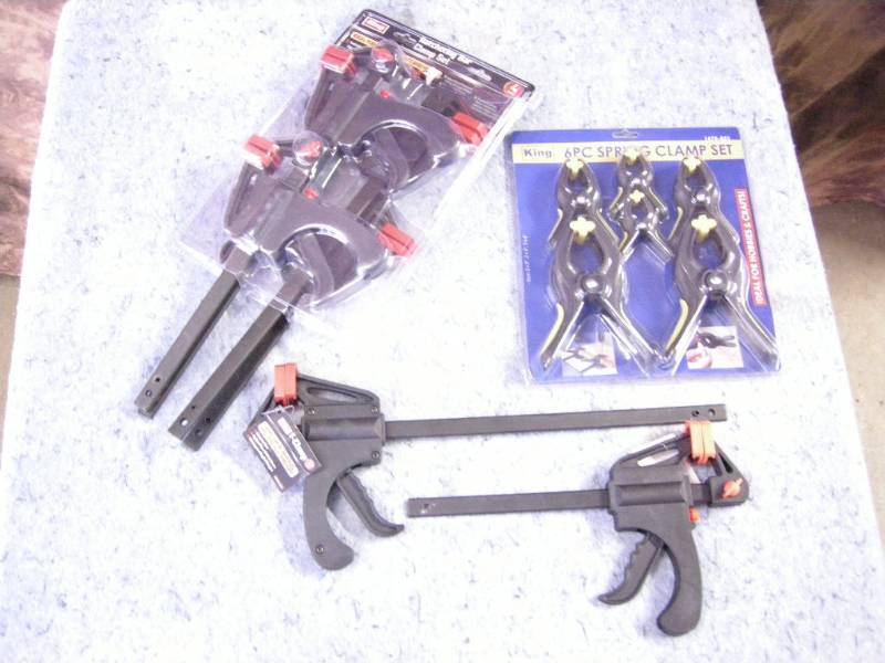 lot 157 image: New Bar & Spring Clamps