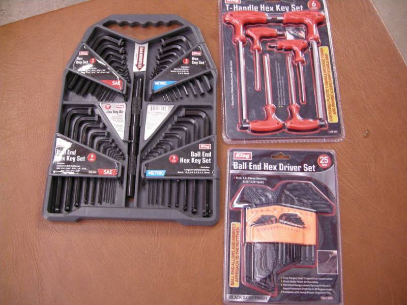 lot 168 image: New Hex Key Sets