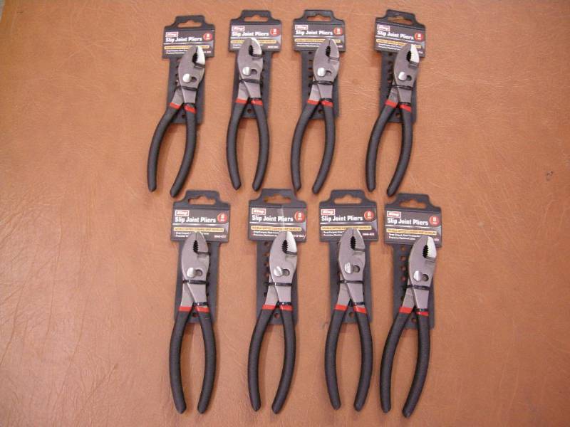 lot 171 image: 8 Slip Joint Pliers