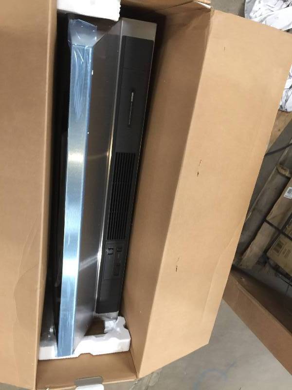 lot 16 image: Broan Undercabinet Range Hood (Stainless SteelBlack) (Common 39-in Actual 38.87-in) Model 893904 Never used