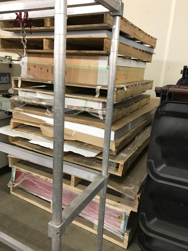 lot 2 image: Several LARGE pallets of plastic material