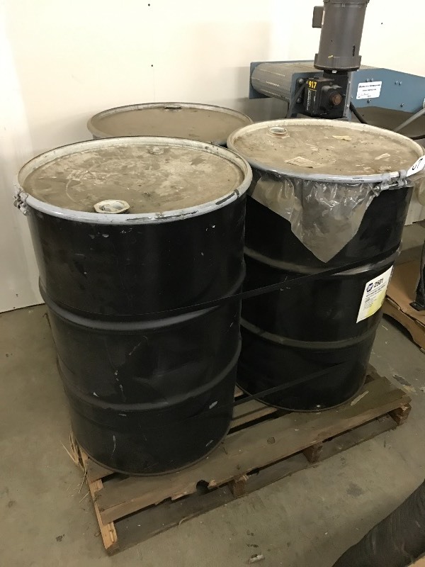 lot 67 image: 3 drums of adhesive