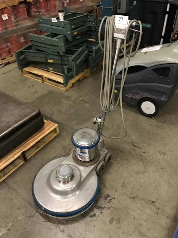 lot 71 image: Floor burnisher