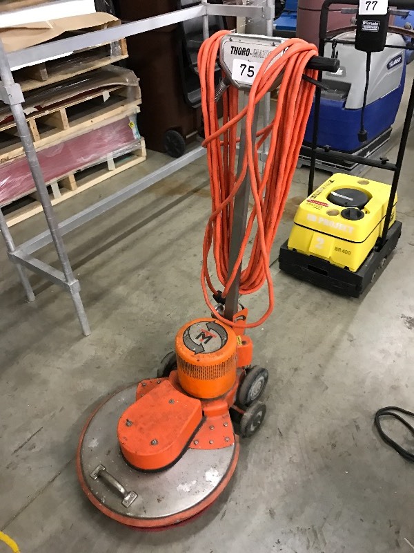 lot 75 image: Floor burnisher