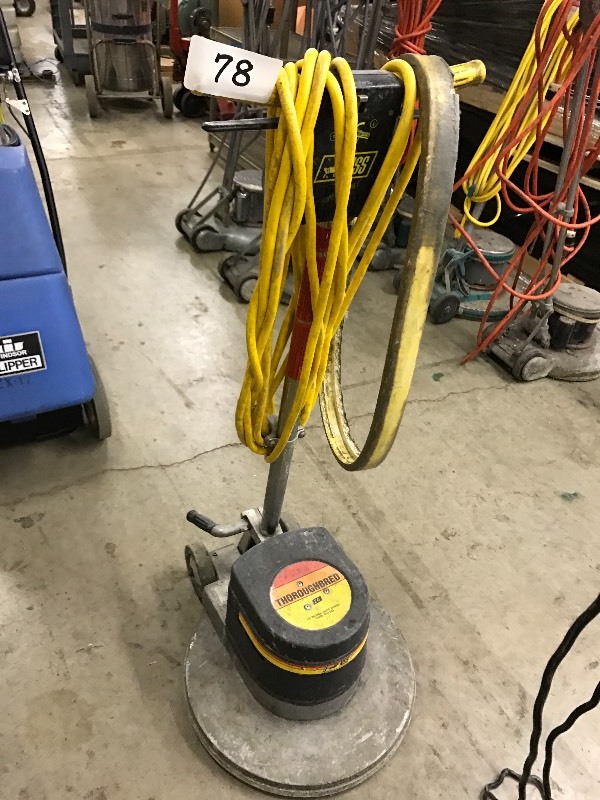 lot 78 image: Floor burnisher