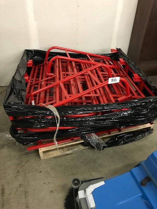 lot 86 image: Pallet lot of cart handles